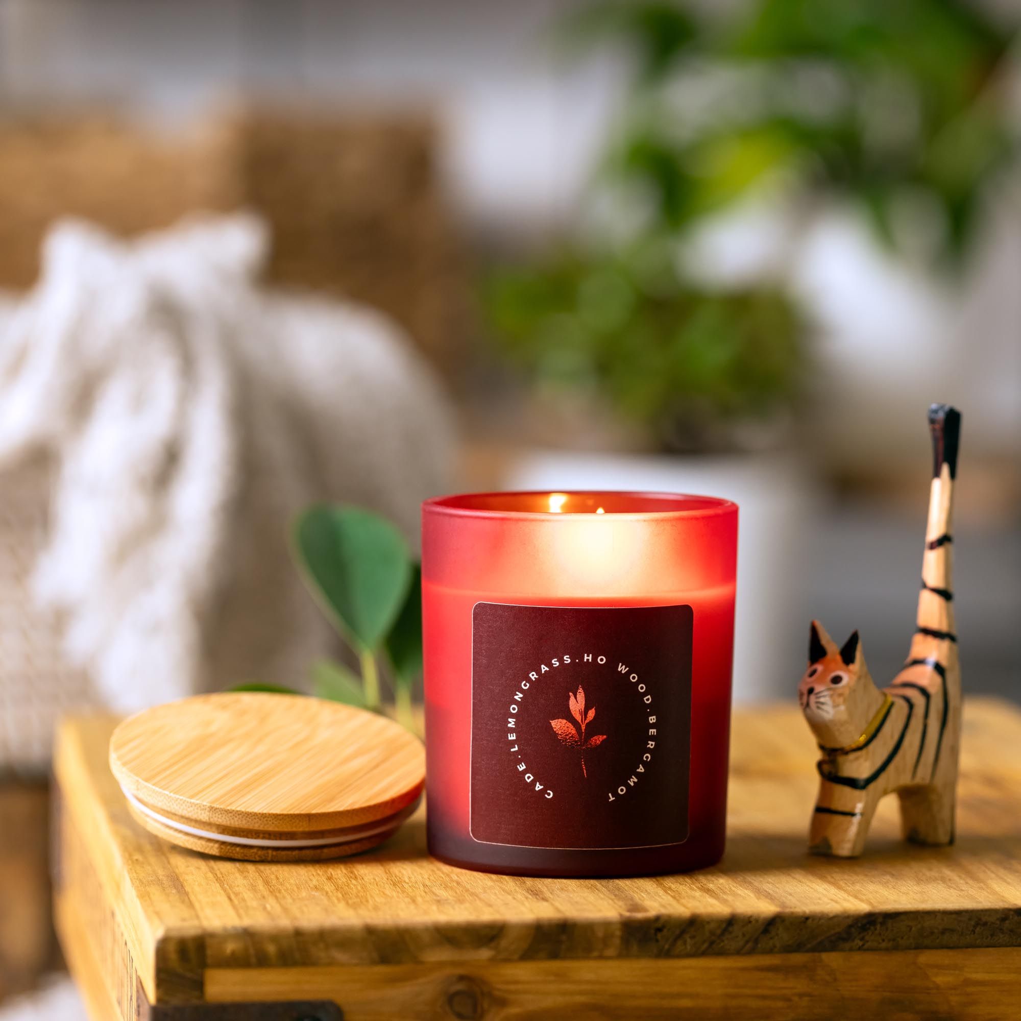 Pure Essential Oil Natural 30cl Candle - Fire