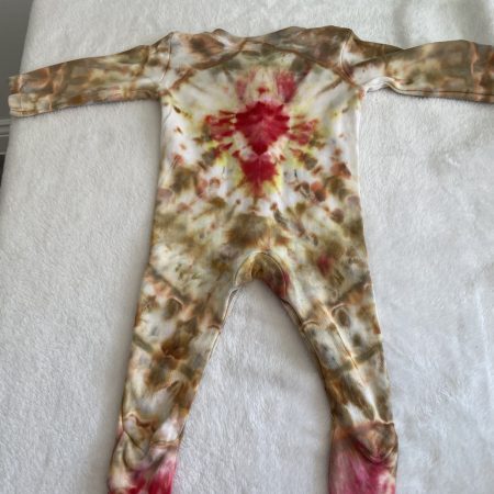 Age6-9 months tie dye babygrow