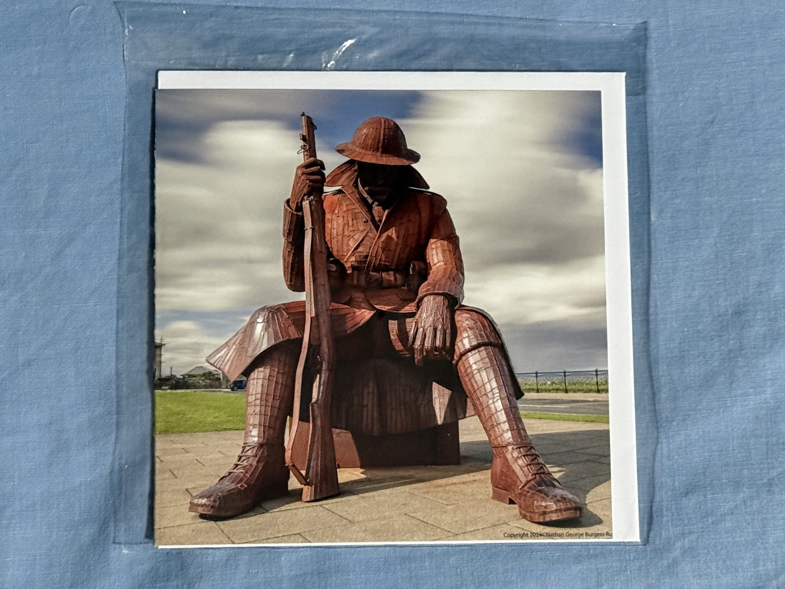 Tommy Statue Greeting Card