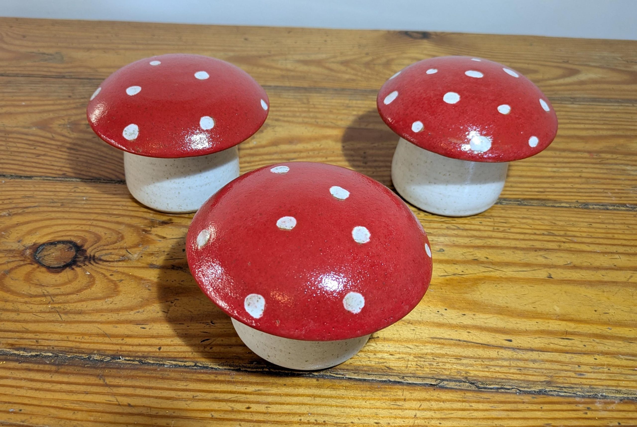 Large Ceramic Toadstool Box