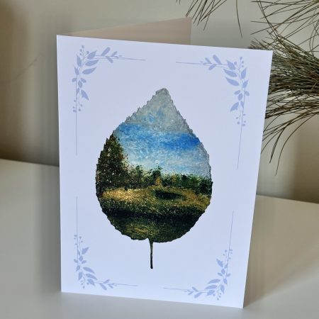 Quiet Welcome A5 Greetings Card